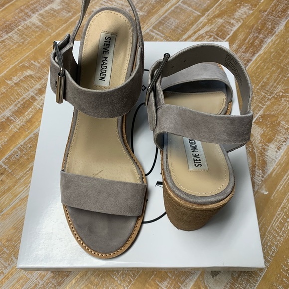 Steve Madden Castro Sandal grey - Picture 3 of 4